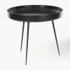 Runder Beistelltisch Bowl aus Mangoholz