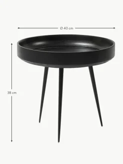 Runder Beistelltisch Bowl aus Mangoholz