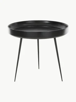 Runder Beistelltisch Bowl aus Mangoholz