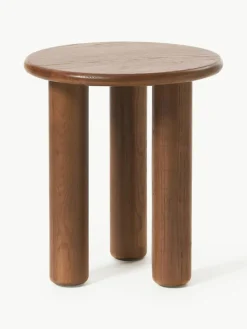 Runder Beistelltisch Didi aus Eichenholz