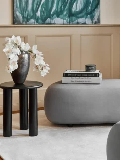 Runder Beistelltisch Didi aus Eichenholz