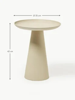 Runder Beistelltisch Ringar aus Metall