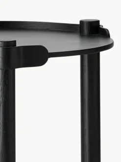 Runder Beistelltisch Woody aus Eichenholz