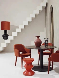 Runder Beistelltisch Zig Zag