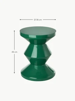 Runder Beistelltisch Zig Zag