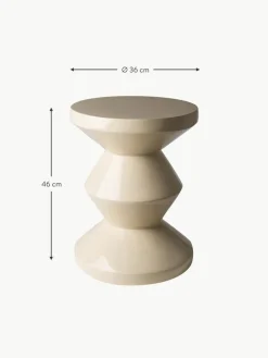 Runder Beistelltisch Zig Zag