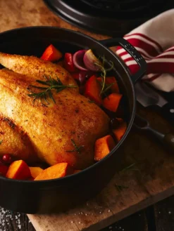 Runder Bräter La Cocotte aus Gusseisen