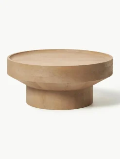 Runder Couchtisch Benno aus Mangoholz