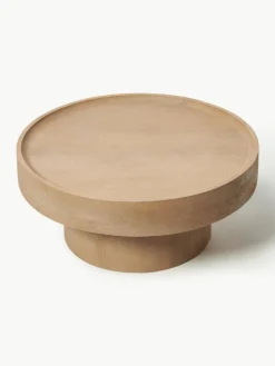 Runder Couchtisch Benno aus Mangoholz