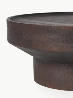 Runder Couchtisch Benno aus Mangoholz