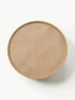 Runder Couchtisch Benno aus Mangoholz