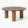 Runder Couchtisch Didi aus Eichenholz