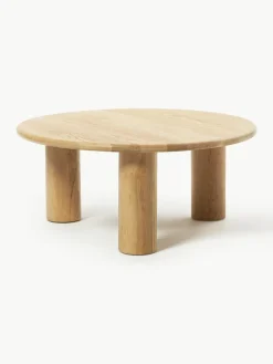 Runder Couchtisch Didi aus Eichenholz