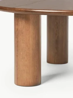 Runder Couchtisch Didi aus Eichenholz