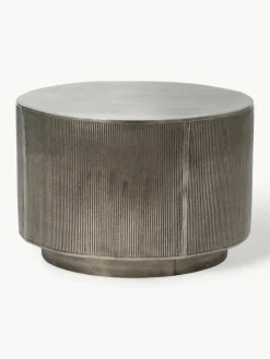 Runder Couchtisch Rota mit Antik-Finish