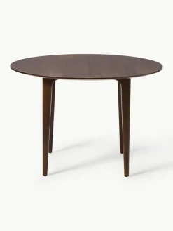 Runder Esstisch Archie aus Mangoholz, Ø 110 cm