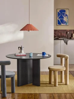 Runder Esstisch Jolka aus Eichenholz, Ø 120 cm