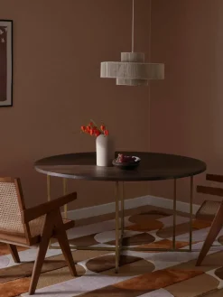 Runder Esstisch Luca aus Mangoholz, in verschiedenen Größen