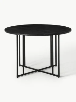 Runder Esstisch Luca aus Mangoholz, in verschiedenen Größen