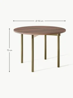 Runder Esstisch Mavi, Ø 110 cm