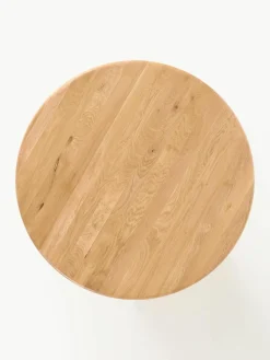 Runder Esstisch Nelly mit Rillenstruktur, in verschiedenen Größen