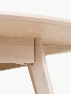 Runder Esstisch Yumi aus Eichenholz, Ø 115 cm