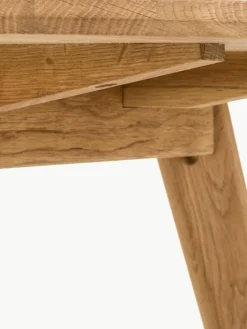 Runder Esstisch Yumi aus Eichenholz, Ø 115 cm