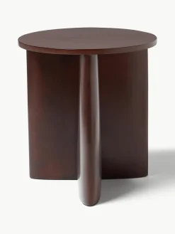 Runder Holz-Beistelltisch Miya