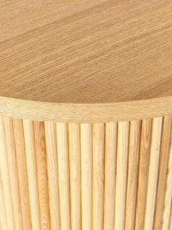 Runder Holz-Beistelltisch Nele