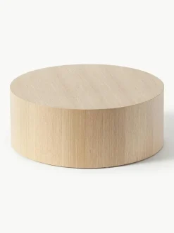 Runder Holz-Couchtisch Dan