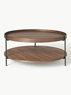 Runder Holz-Couchtisch Renee