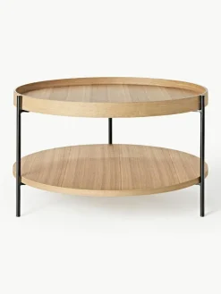 Runder Holz-Couchtisch Renee