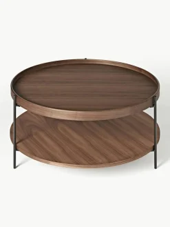 Runder Holz-Couchtisch Renee