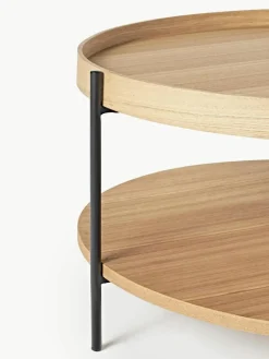 Runder Holz-Couchtisch Renee