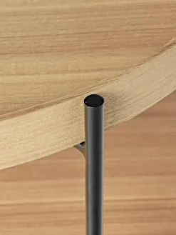 Runder Holz-Couchtisch Renee