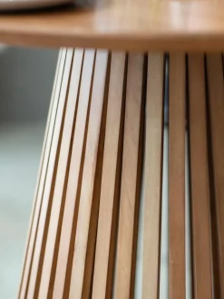 Runder Holz-Esstisch Brookland, Ø 90 cm