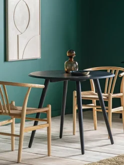 Runder Holz-Esstisch Maddox, Ø 90 cm