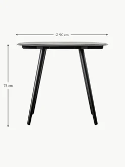 Runder Holz-Esstisch Maddox, Ø 90 cm