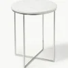 Runder Marmor-Beistelltisch Alys