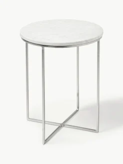Runder Marmor-Beistelltisch Alys