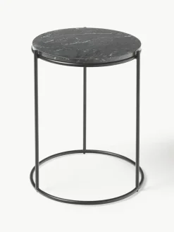 Runder Marmor-Beistelltisch Ella