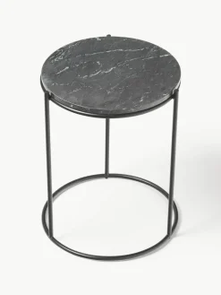 Runder Marmor-Beistelltisch Ella
