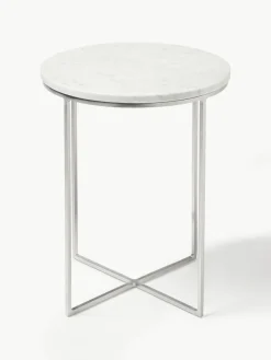Runder Marmor-Beistelltisch Alys