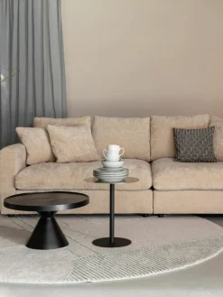 Runder Metall-Couchtisch Floss