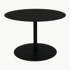 Runder Metall-Couchtisch Snow