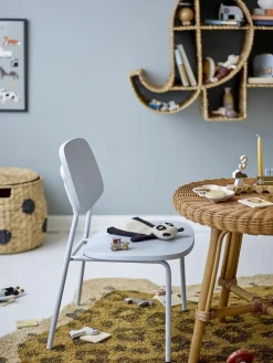 Runder Rattan-Kindertisch Hortense