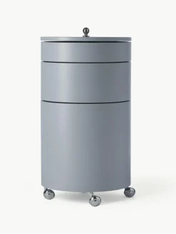 Runder Rollcontainer Barboy, Design Verner Panton