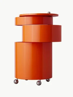 Runder Rollcontainer Barboy, Design Verner Panton