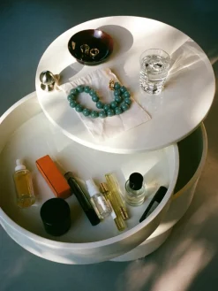 Runder Rollcontainer Barboy, Design Verner Panton