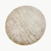 Runder Teppich Cordoba, schimmernd